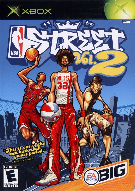 NBA Street Vol 3 box art for Xbox